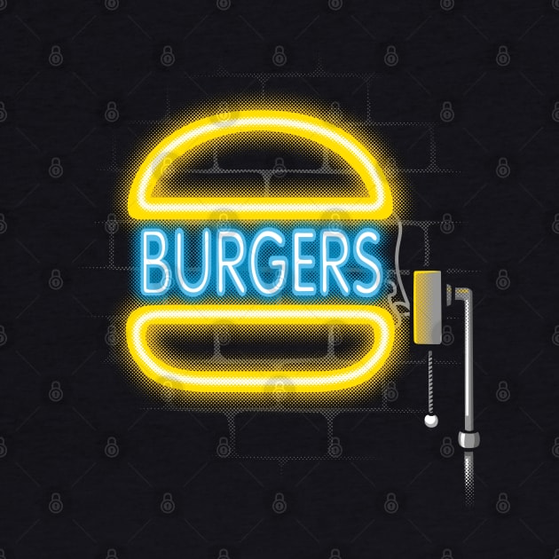 burger light sign by Patrol